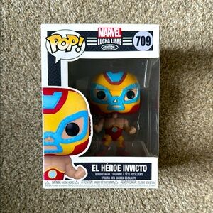 MARVEL Lucha Libre El Héroe Invicto Funko Pop! #709 - Collectible Marvel Figure